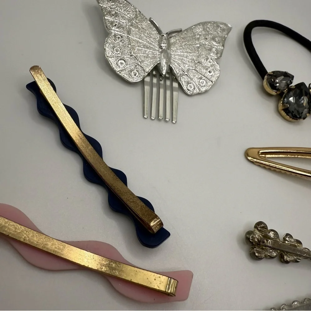 Miscellaneous Hair Accessories- Set of 9 - Hair Accessory Lot